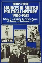 Sources in British Political History 1900-1951: Volume 4: A Guide to the Private Papers of Members of Parliament