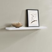 [en.casa]® Design wandplank - wandkast - wit