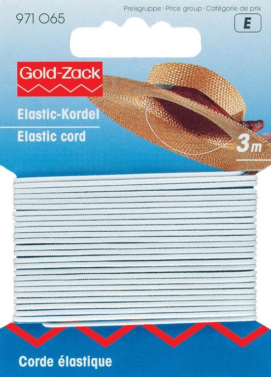 Koop Prym Rimpel Elastiek Wit - 25 mm online