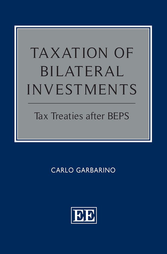 Taxation of Bilateral Investments - cover