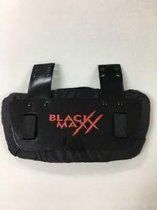 MM - American Football - Kick Plate - Voor Blackmaxx Shoulderpads - Zwart - One Size