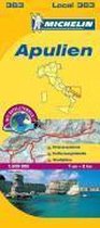 Michelin Lokalkarte Apulien 1 : 200 000
