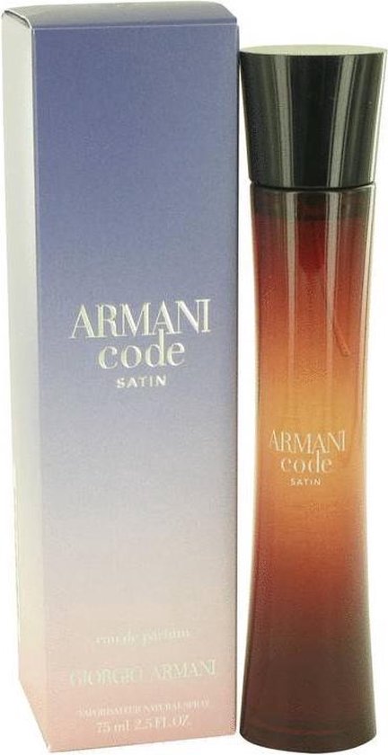 Giorgio Armani Code Femme Satin Eau de Parfum Spray 75 ml | bol.com