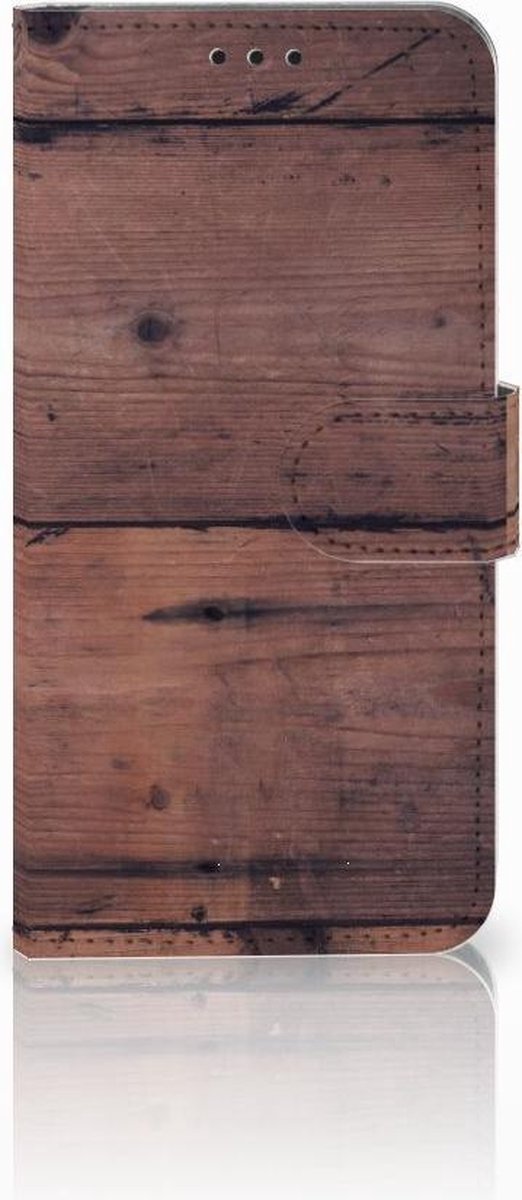 Huawei P30 Lite (2020) Book Style Case Old Wood
