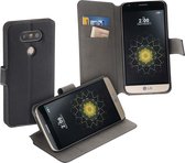 MP Case zwart book case style voor LG G5 SE G5 Lite wallet case
