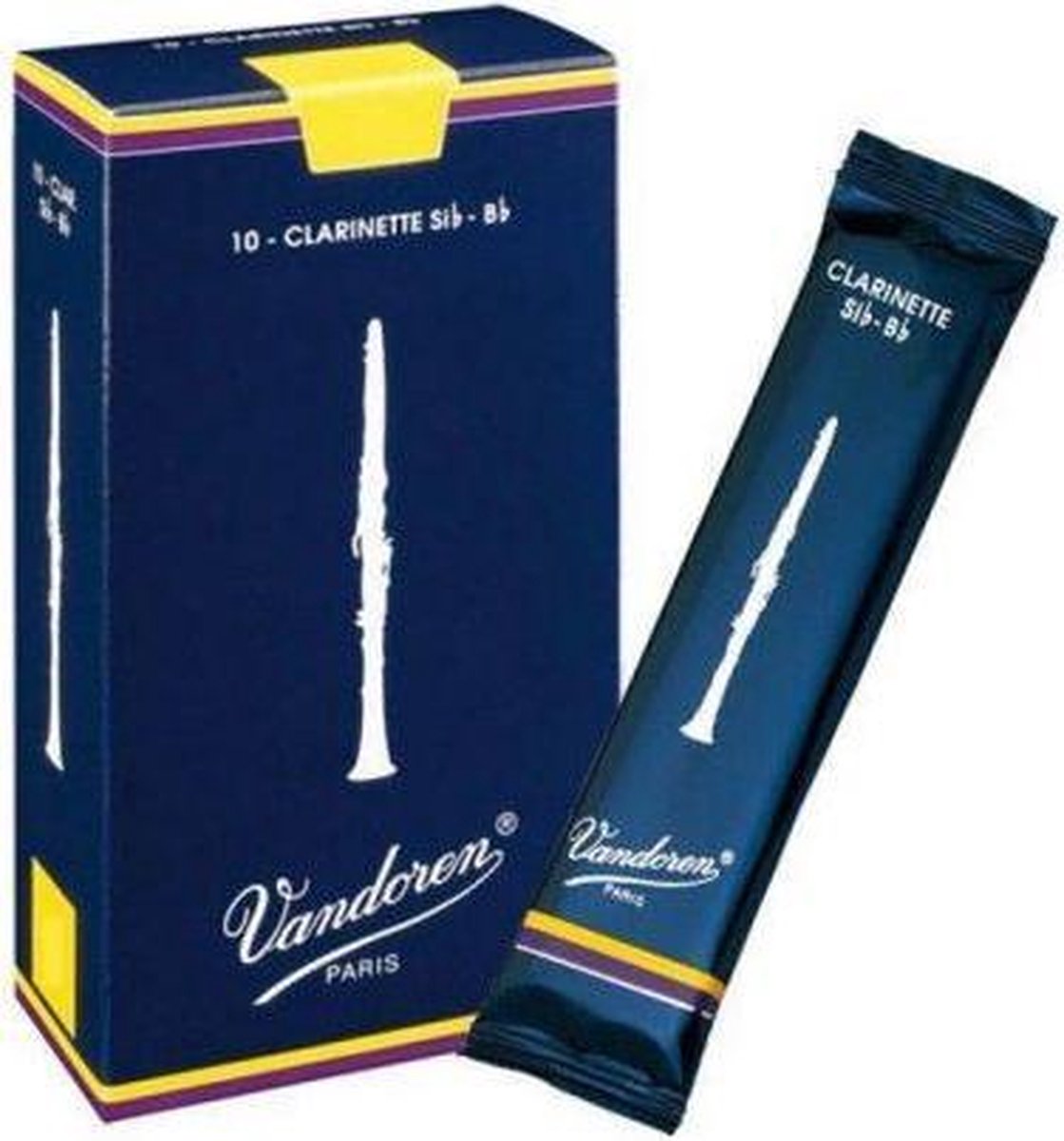 Vandoren Classic Bb-Klarinette 2 doos met 10 rieten - Riet voor Bb klarinet (Frans)