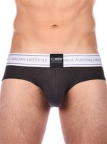 2Eros Core Series 2 Brief Underwear Charcoal - mannen slip - heren ondergoed