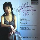 Plays Chopin/busoni/mompou