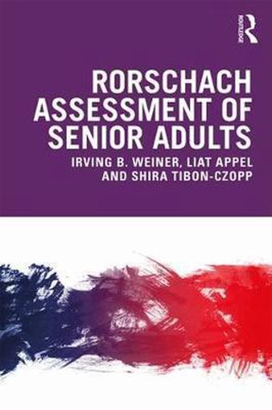Rorschach Assessment of Senior Adults - cover