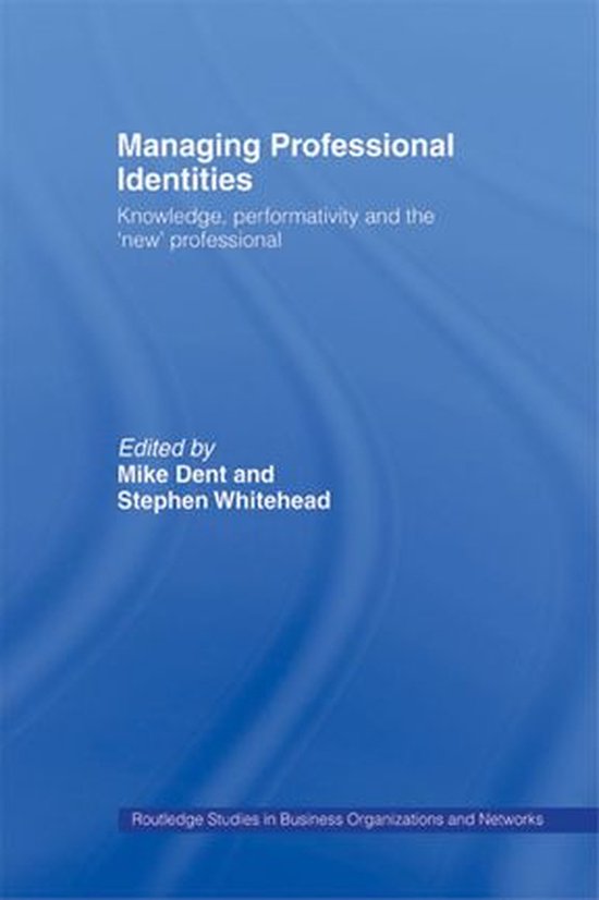 Managing Professional Identities - cover