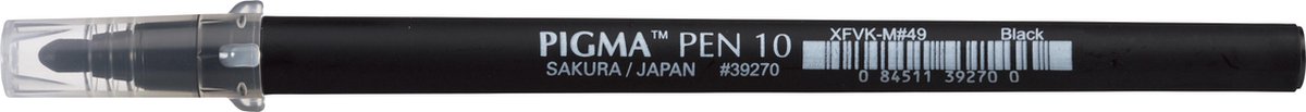 Sakura Pigma Pen 10 zwart (0,7mm)