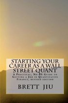 Starting Your Career as a Wall Street Quant