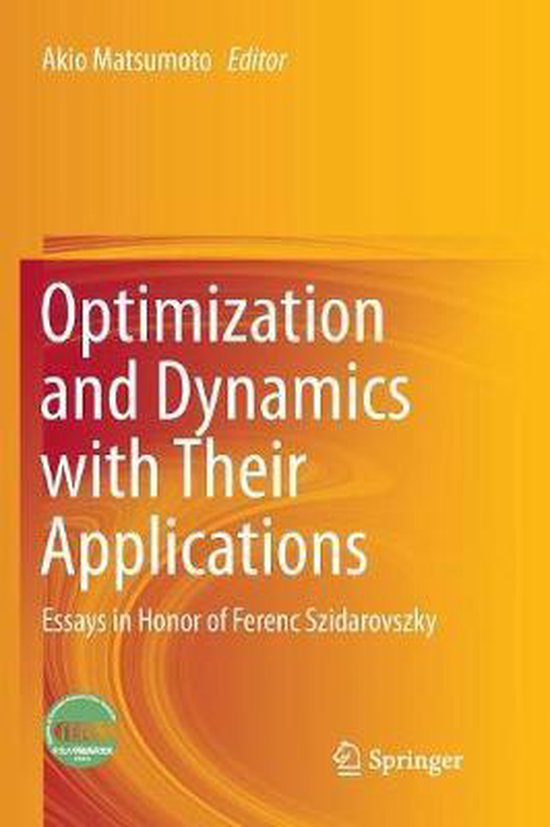 Optimization and Dynamics with Their Applications - cover
