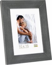 Deknudt Frames fotolijst S49BS7 - grijs geschilderd - foto 13x18 cm