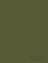 Army Green Pride Notebook