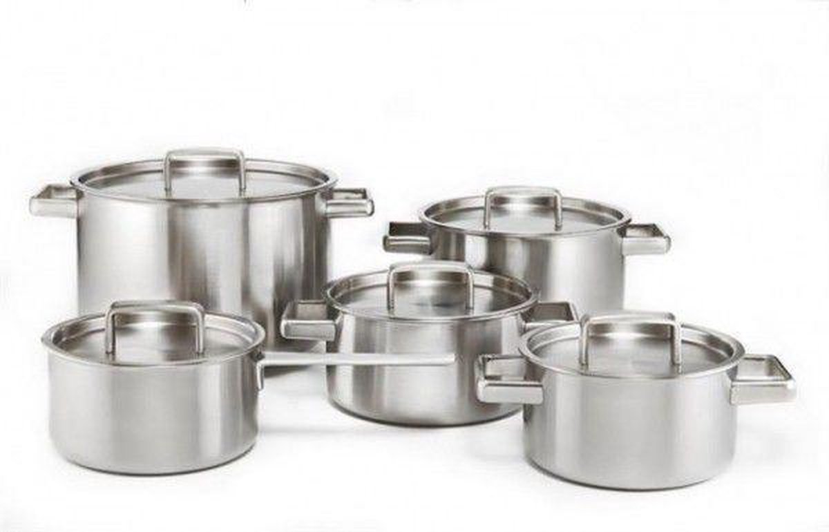 Habonne Queen Steelpan - 16 cm - RVS - met deksel