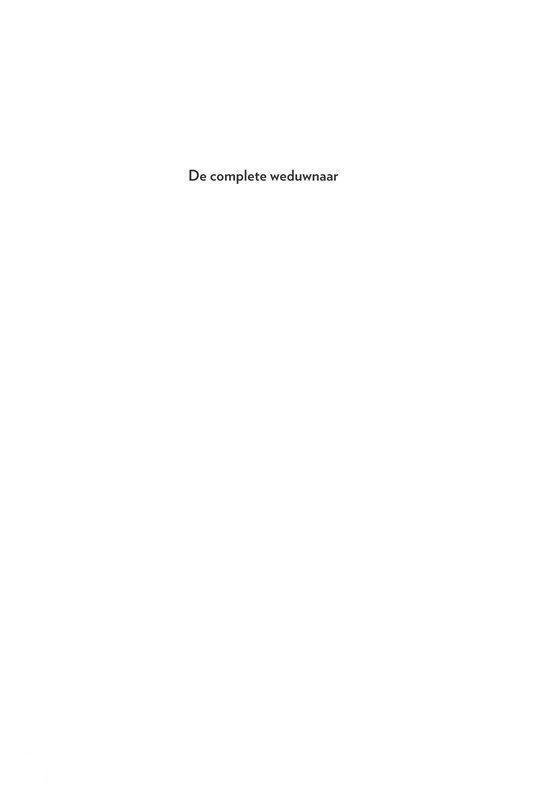 De complete weduwnaar