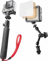 mantona belichtingsset Selfie voor GoPro