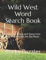 Wild West Word Search Book