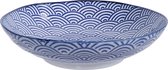 Tokyo Design Studio - Nippon Blue Pastabord - Golven - 21x5.2cm