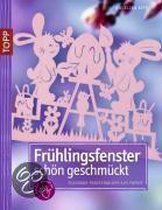 Frühlingsfenster, schön geschmückt