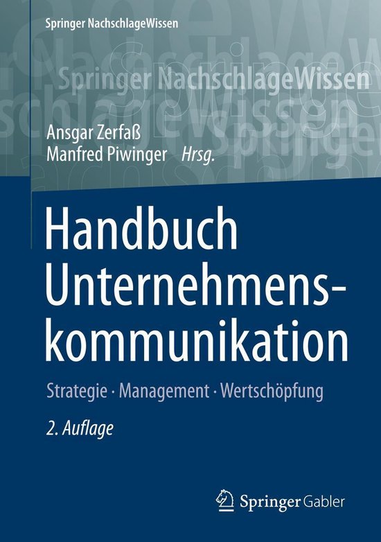 Business and Economics (German Language) - Handbuch Unterneh ... - cover