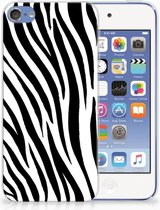 Geschikt voor iPod Touch 5 | 6 TPU Hoesje Design Zebra