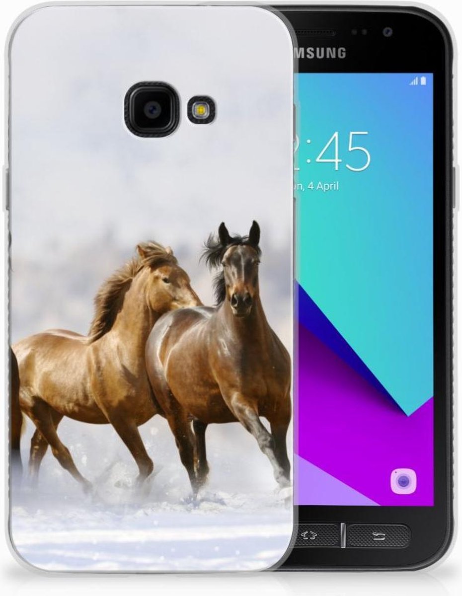 Samsung Galaxy Xcover 4 | Xcover 4s TPU Hoesje Paarden