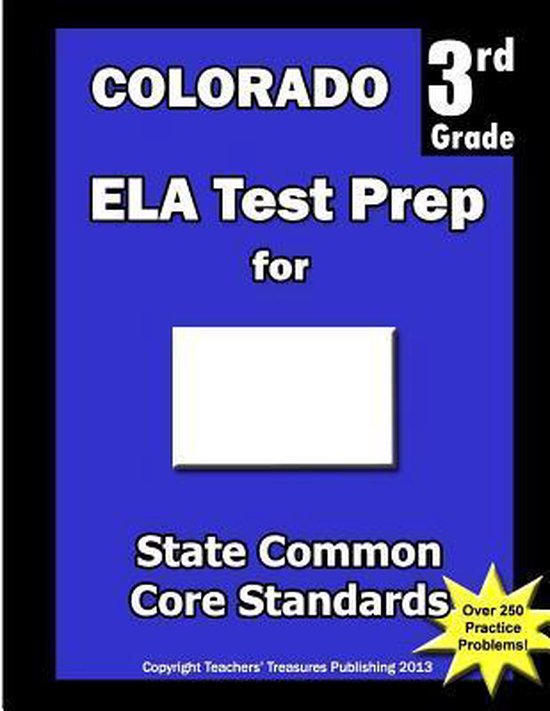Colorado 3rd Grade Ela Test Prep - cover