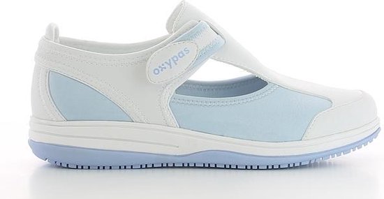 OXYPAS CANDY : Ultrasoepele schoen in lycra - Maat 35 - Blauw