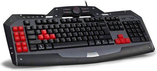 Delux T15U Gaming toetsenbord met ventilator en macro functies | bol.com