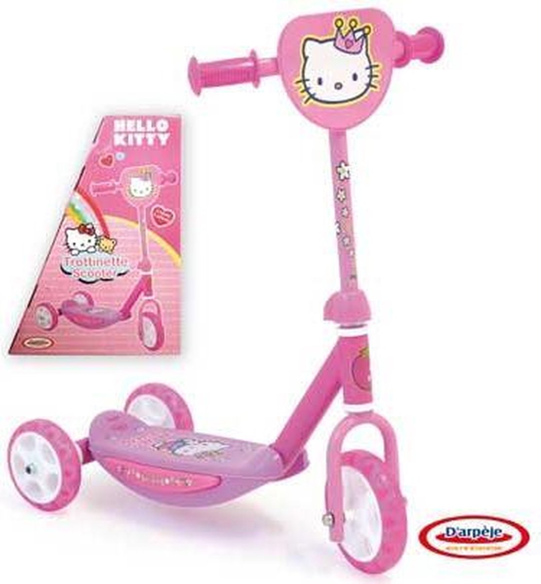 Hello Kitty my first scooter tri step 3 wielen autopet 3wielen trotinette |  bol.com