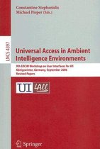 Universal Access In Ambient Intelligence