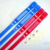 Firsty - Combiset 4x SOS Armbandjes Kind rood/blauw - Herbruikbaar - Zonder weekmakers - Gratis verzonden