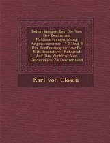 Bemerkungen Ber Die Von Der Deutschen Nationalversammlung Angenommenen 2 Und 3 Des Verfassung-Entwurfs