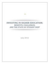 Investing in Higher Education