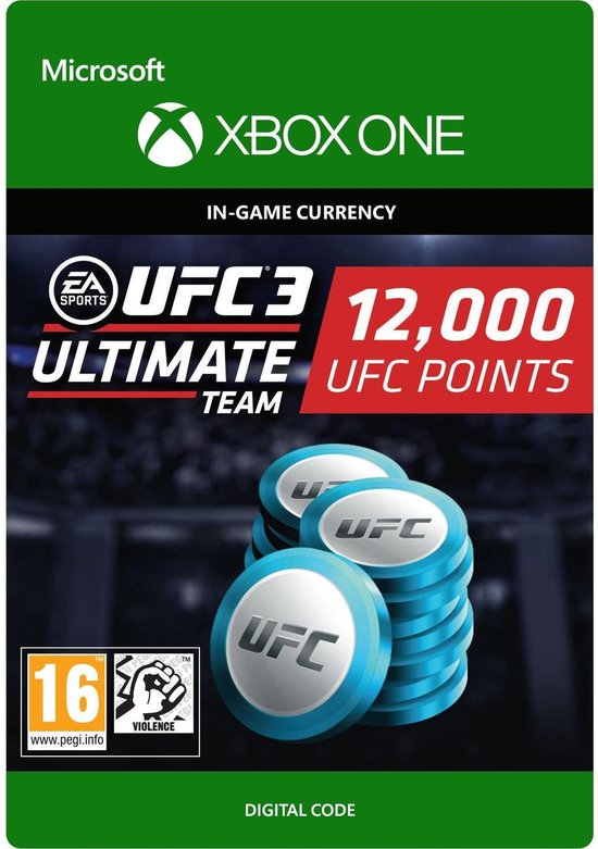 UFC 3 – 12.000 UFC Points – Xbox One