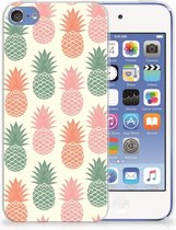 Geschikt voor iPod Touch 5 | 6 TPU Hoesje Design Ananas