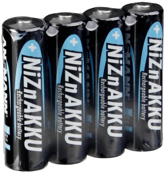 Ansmann NiZn AA Pile rechargeable LR6 (AA) NiZn 1600 mAh 1.6 V 4 pc(s)