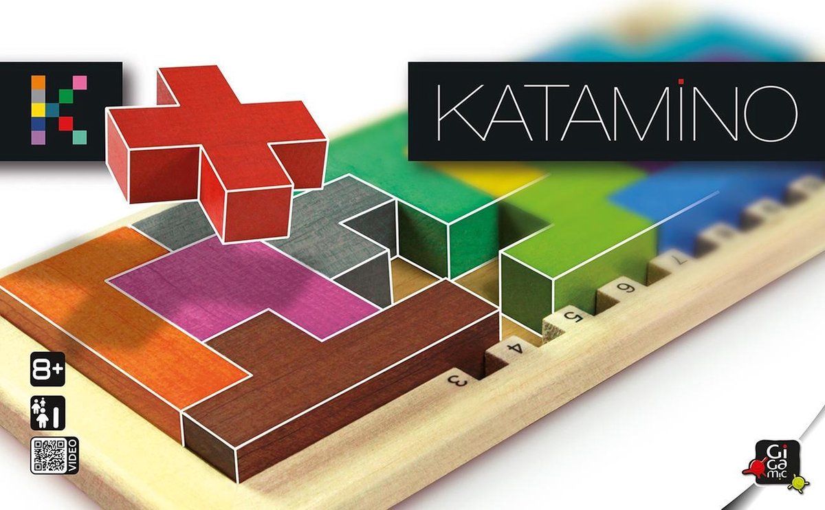 Gigamic - Katamino Classic - Puzzelspel voor 2 spelers - NL GB FR DE ES IT — cadeau in Spellen & Speelgoed - foto 3