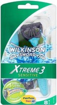 Wilkinson Sword Xtreme 3 Sensitive - 8 pièces - Lames de rasoir