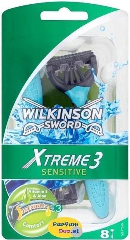 Wilkinson Sword Xtreme 3 Sensitive - 8 pièces - Lames de rasoir | bol.com