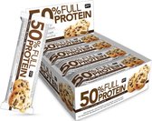 QNT  50% Full Protein Bar - 12  repen - Chocolate Cookie