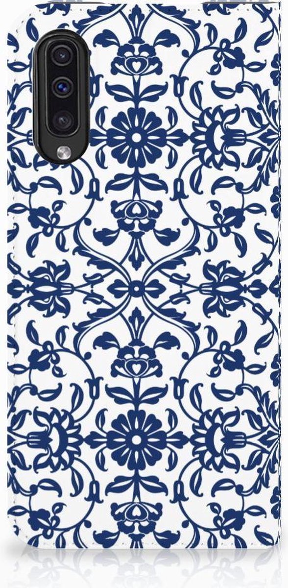 Samsung Galaxy A50 Smart Cover Flower Blue