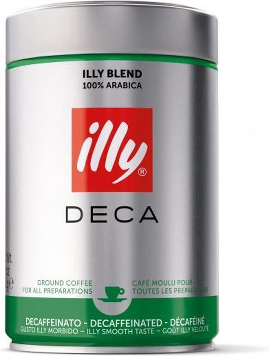 Illy Decaffeinato - gemalen koffie - 250 gram thumbnail 6