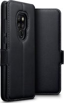 Huawei Mate 20 hoesje - CaseBoutique - Zwart - Leer