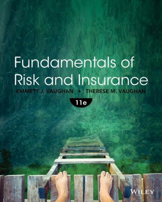 Fundamentals Of Risk And Insurance, Ej Vaughan | 9781118534007 | Boeken | bol.com