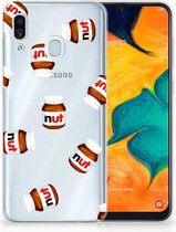 Geschikt voor Samsung Galaxy A20 | A30 Uniek TPU Hoesje Nut Jar