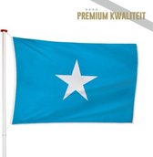 Somalische Vlag Somalië 100x150cm - Kwaliteitsvlag - Geschikt voor buiten