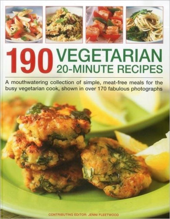 190 Vegetarian 20-Minute Recipes - cover